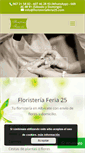 Mobile Screenshot of floristeriaferia25.com